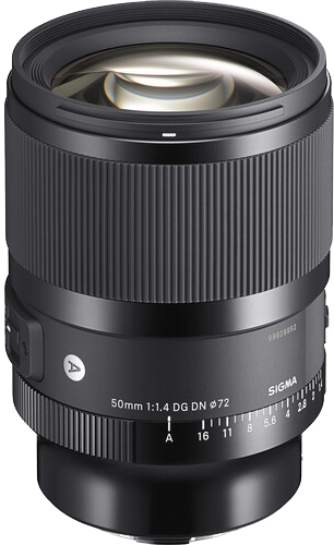 עדשת SIGMA 50mm F1.4 DG DN Art למצלמות Panasonic L-mount