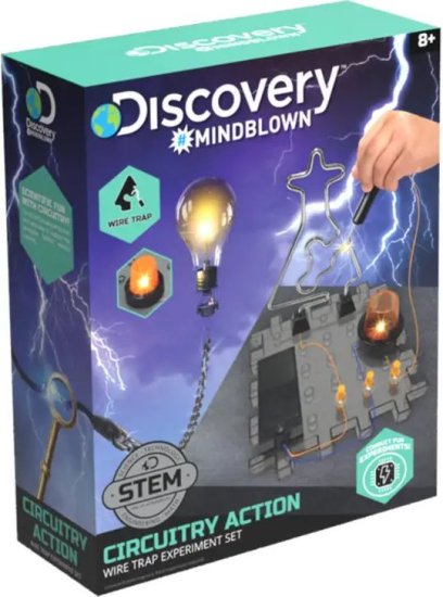 ערכת ניסויי חשמל Discovery Mindblown - Wire Trap Circuitry Action Experiment