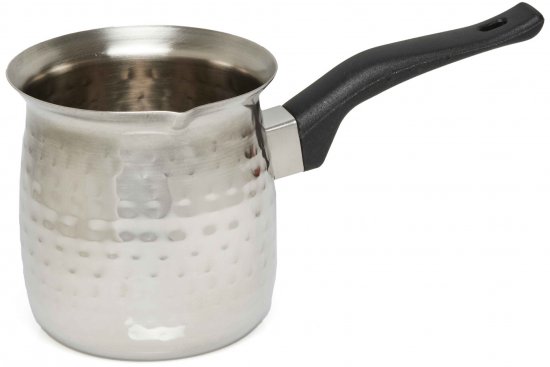 פינג'אן נירוסטה מרוקע 650 מ''ל Soltam - ידית בקליט