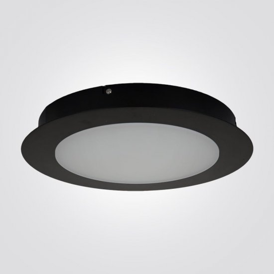 צמוד תקרה דולב לד שחור S-24185-550R