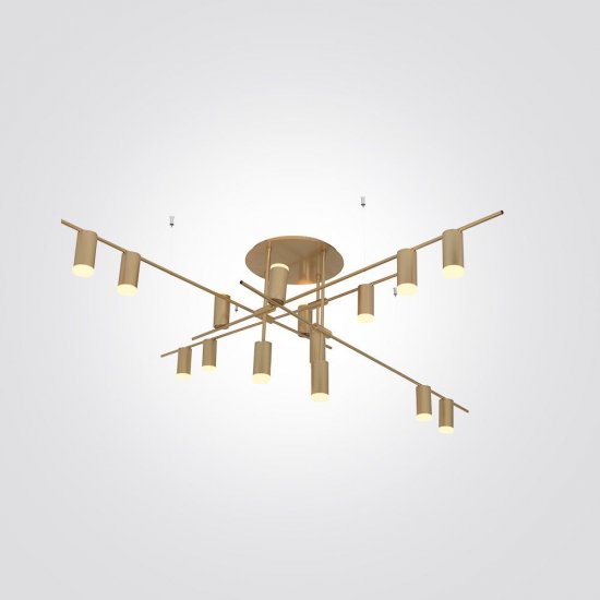 צמוד תקרה סאמי לד זהב S-24198-16