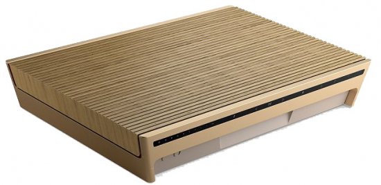 רמקול נייד B&O Beosound Level Wi-Fi - צבע זהב-עץ אלון