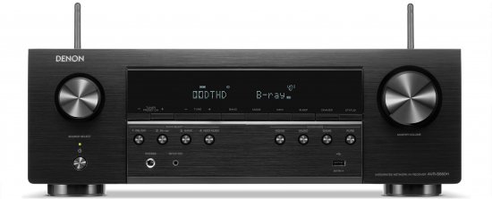 רסיבר 5.2 ערוצים Denon 8K AV AVR-S660H - צבע שחור