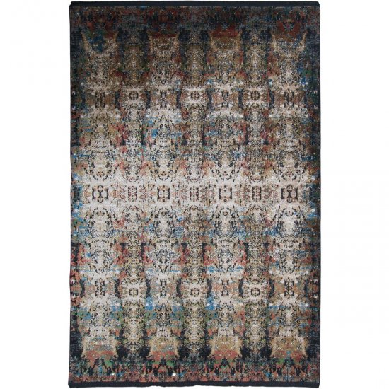 שטיח אלכסנדריה 01 צבעוני עם פרנזים 200*290 ס"מ - XL