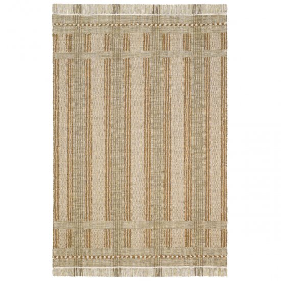 שטיח לוסי בז'/ירוק LUCY 160*230 ס"מ - L