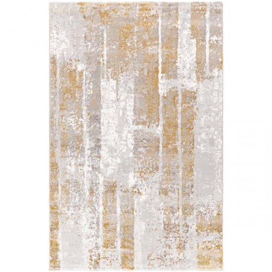 שטיח מדריד 13 אפור/צהוב 300*400 ס"מ - XXXL