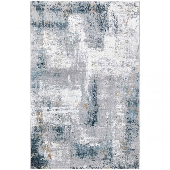 שטיח מדריד 16 אפור/כחול כהה 200*290 ס"מ - XL