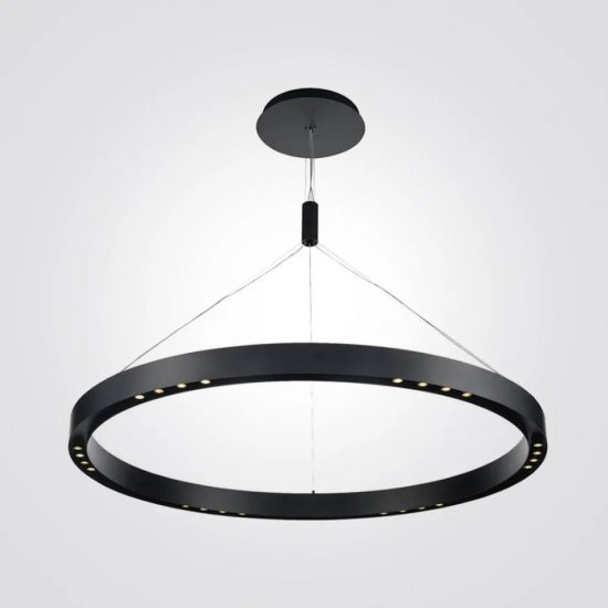 תליה לד סילה שחור אור חם S-24217-1200P