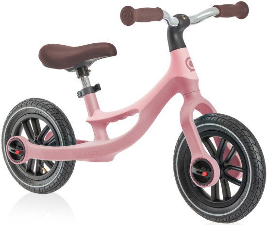 אופני איזון Globber GO Bike Elite Air - צבע ורוד פסטל