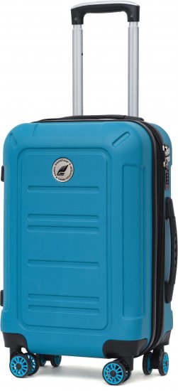 מזוודת טרולי קשיחה בגודל 20 אינץ' דגם Miracle מבית Camel Mountain – צבע טורקיז