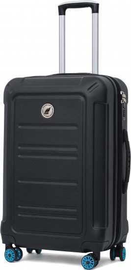 מזוודה קשיחה בגודל 24 אינץ' דגם Miracle מבית Camel Mountain – צבע שחור