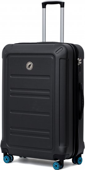 מזוודה קשיחה בגודל 28 אינץ' דגם Miracle מבית Camel Mountain – צבע שחור