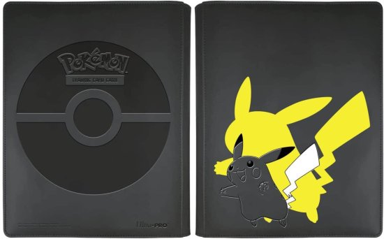 אלבום קלפים 9 תאים Nintendo Pokemon Trading Card Game: Pikachu Premium Pro-Binder