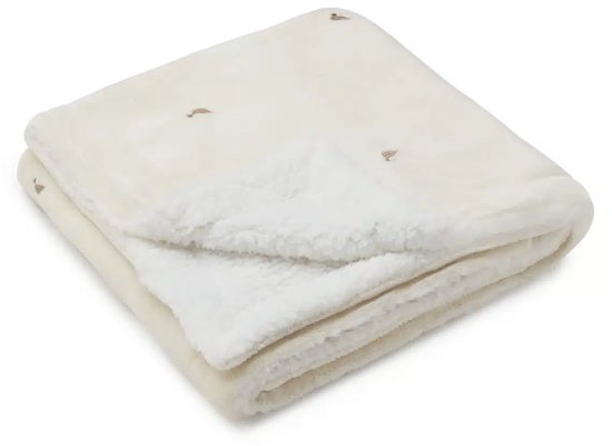 שמיכת פליס חורפית עם רקמה דגם ברווז מבית Nino – מידה S