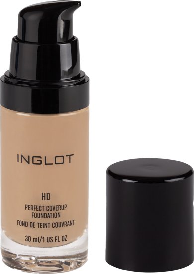 מייקאפ עמיד בכיסוי בינוני עד מלא Inglot HD Perfect Coverup בגוון 76 – בנפח 30 מ"ל