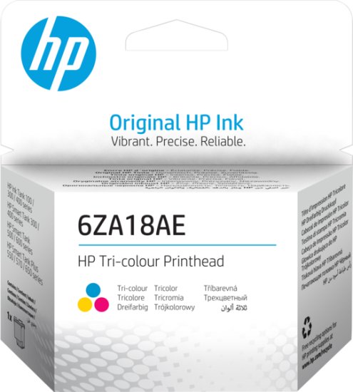 ראש דיו מקורי צבעוני Tri Color HP Smart Ink 6ZA18AE