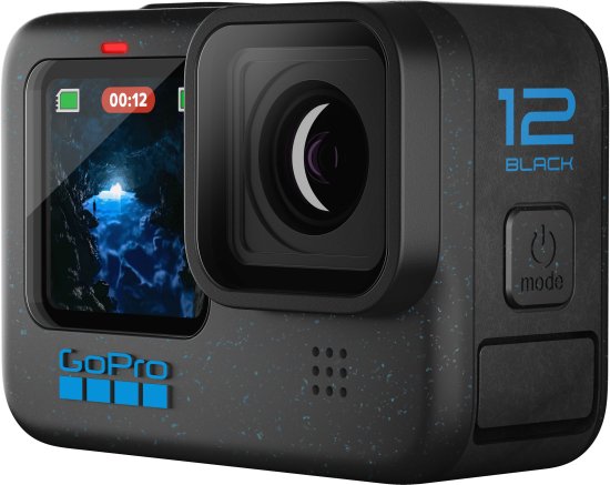 מצלמת אקסטרים GoPro HERO12 Black Edition - שנתיים אחריות יבואן רשמי על ידי רונלייט