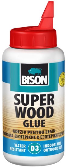 דבק לעץ עמיד למים 75 גרם Bison Super Wood – תמונה 2
