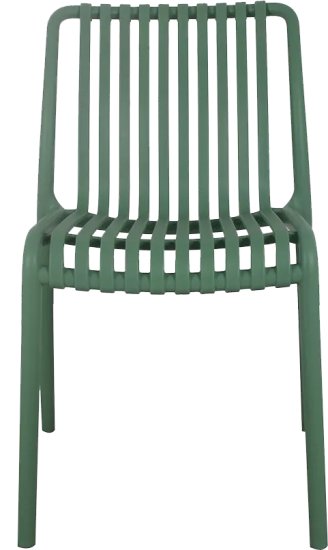 כיסא לגינה ולבית Mira דגם PP-776 - צבע ירוק