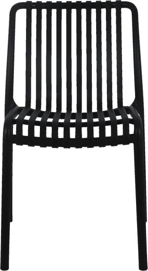 כיסא לגינה ולבית Mira דגם PP-776 - צבע שחור