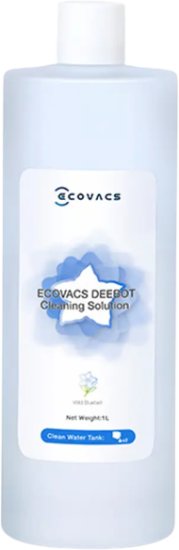 נוזל שטיפה Ecovacs Deebot בנפח 1000 מ''ל לשואבים רובוטיים שוטפים