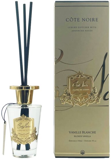 מפיץ ריח מקלות Cote Noire Blonde Vanilla - נפח 150 מ''ל