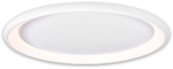 מנורה צמודת תקרה קוטר 81 ס''מ Lumitec Fendi IP20 96W - צבע גוף לבן גוון אור 4000K