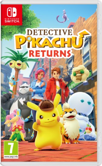 משחק Detective Pikachu Returns ל- Nintendo Switch