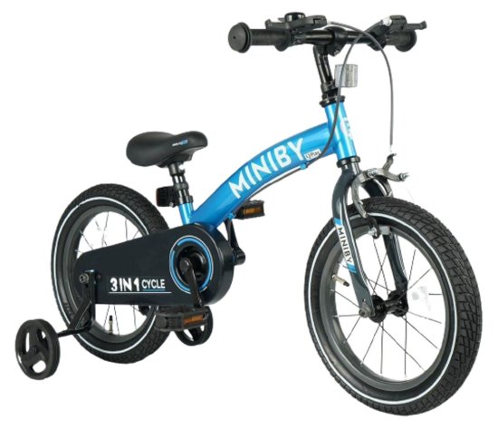 אופני איזון Qplay MINIBY - כחול