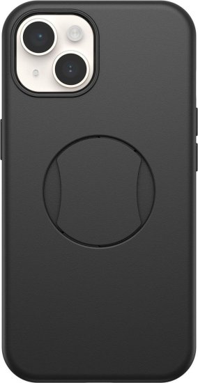 כיסוי OtterBox OtterGrip Symmetry ל-iPhone 15 Plus - צבע שחור