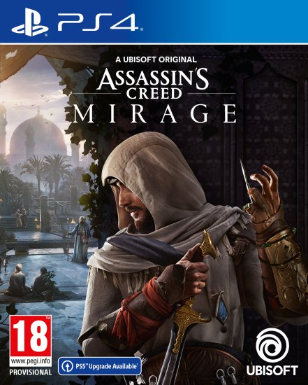 משחק Assassins Creed Mirage Standard Edition ל- PS4