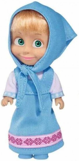 בובת מאשה 12 ס''מ מבית Simba Toys - תכלת