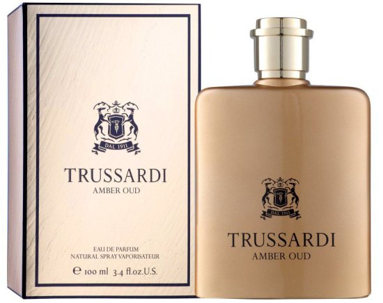 בושם לגבר 100 מ''ל Trussardi Amber Oud או דה פרפיום E.D.P