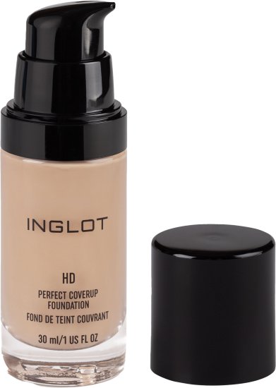 מייקאפ עמיד בכיסוי בינוני עד מלא Inglot HD Perfect Coverup בגוון 73 – בנפח 30 מ"ל