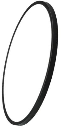 מנורה צמודת תקרה עגולה Omega NEXT 18W גוון אור מתחלף 3000K-6500K + כפתור - צבע שחור