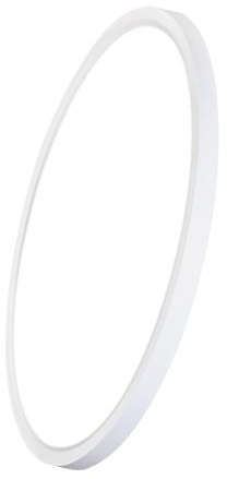 מנורה צמודת תקרה עגולה Omega NEXT 50W גוון אור מתחלף 3000K-6500K + כפתור - צבע לבן