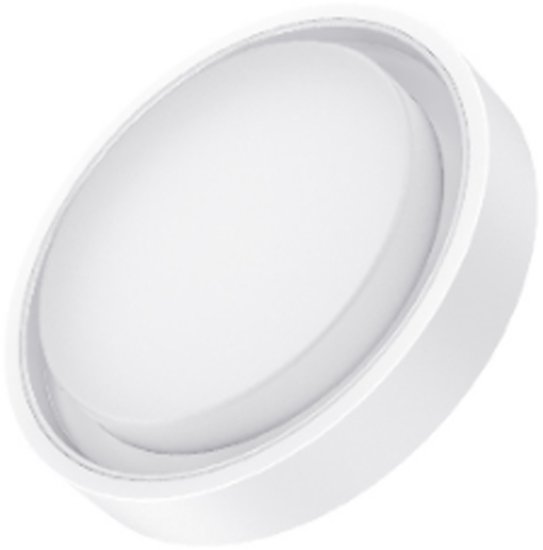 מנורה צמודת תקרה עגולה מאלומיניום מוגנת מים קוטר 25.5 ס''מ Liper IP65 30W - צבע גוף לבן גוון אור 3000K