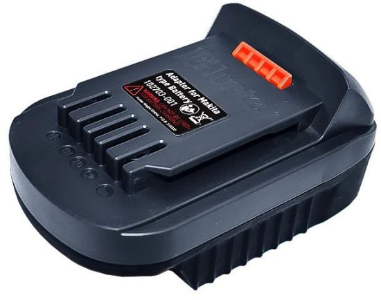 מתאם לסוללות 18V של Makita עבור כלים נטענים 18V של Hunter