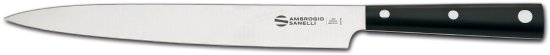 סכין ינגיבה סושי 24 ס''מ Ambrogio Sanelli Hasaki - צבע שחור