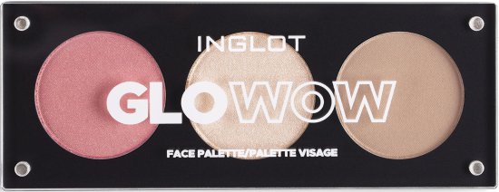 פלטת איפור Glowow הכוללת ברונזר