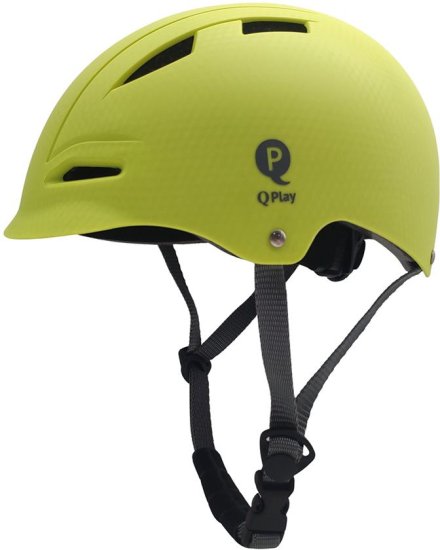 קסדה מבית Qplay Manbo - מידה S-M גודל 51-55 ס''מ - צבע ירוק