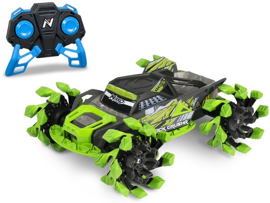רכב 4X4 בשלט רחוק 1:12 Rock Crushr Pro מבית Nikko - ירוק