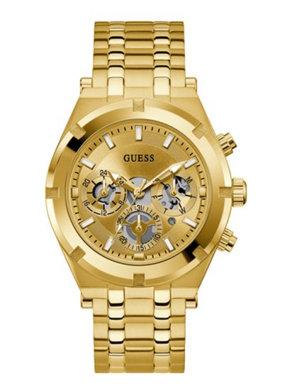 שעון יד GUESS לגבר מקולקציית CONTINENTAL דגם GW0260G4 - יבואן רשמי