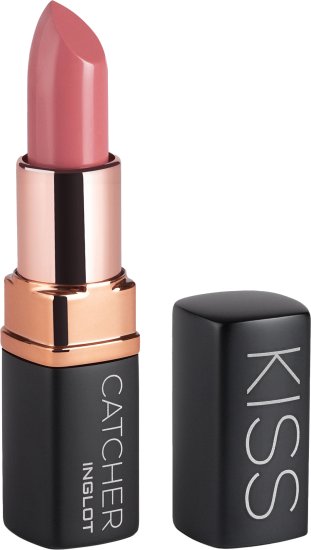 שפתון עשיר בלחות KISS CATCHER למראה שפתיים יפות ומטופחות Inglot בגוון Call Me Babe 907 - משקל 4 גרם