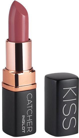 שפתון עשיר בלחות KISS CATCHER למראה שפתיים יפות ומטופחות Inglot בגוון Dirty Rouge 919 - משקל 4 גרם