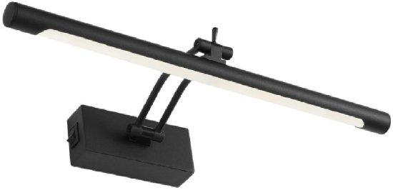 תאורת אמבטיה מתכווננת מוגנת מים Braytron SARA IP20 10W - צבע גוף שחור גוון אור מתכוונן 3000K-6500K CCT