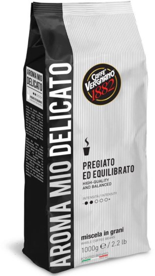 תערובת פולי קפה 1 ק''ג Caffe Vergnano 1882 Aroma Mio Delicato