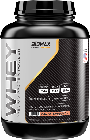 לקנות אבקת חלבון BIOMAX בטעם קינמון במשקל 2 קילוגרם - Giftim אונליין