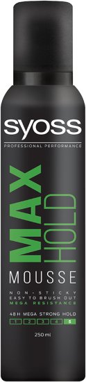 מוס לעיצוב שיער לייצוב מקסימלי סאיוס לאחיזה מגה חזקה – נפח 250 מ"ל