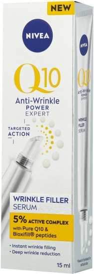 סרום Q10 Anti-Wrinkle למילוי קמטים Nivea - נפח 15 מ''ל